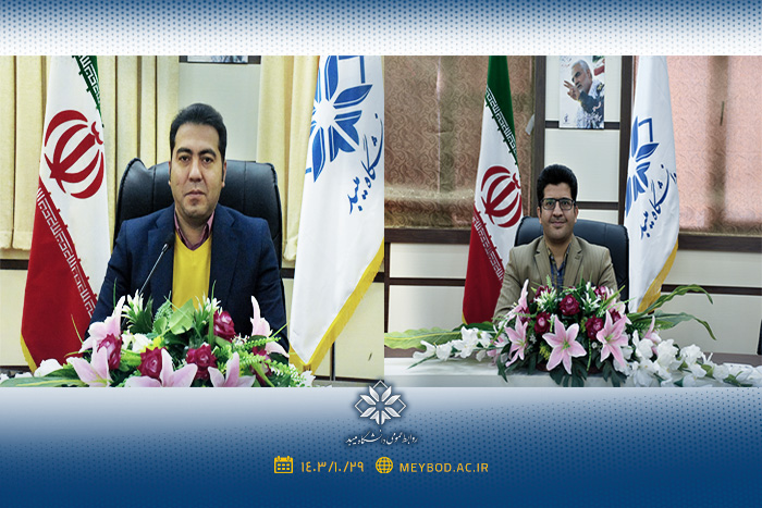انعقاد قرارداد دو طرح پژوهشی برون دانشگاهی دکتر حسین صیادی و دکتر محسن سرداری، از اعضای هیئت علمی دانشگاه میبد با شهرداری میبد